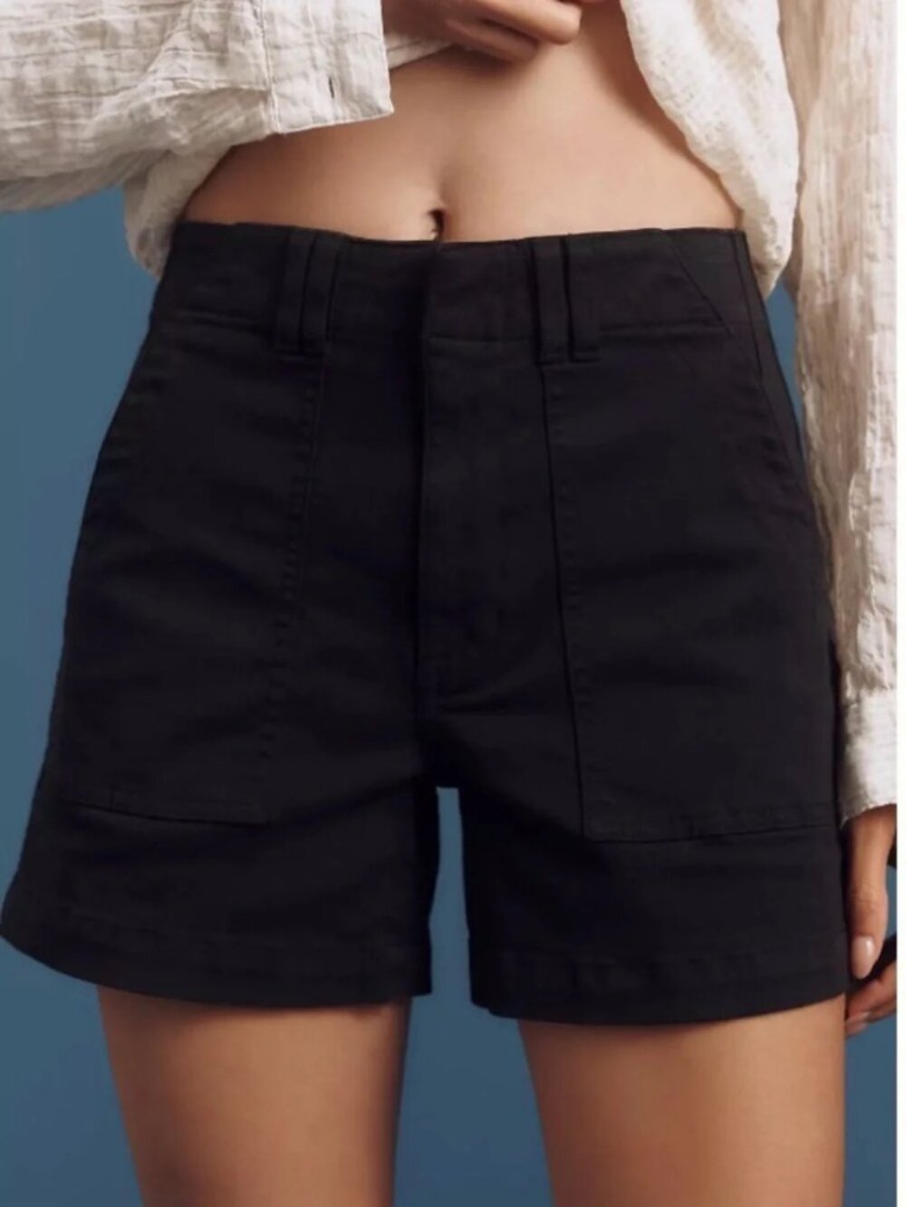 Pistola Marissa High Rise Utility Shorts Black Size 26